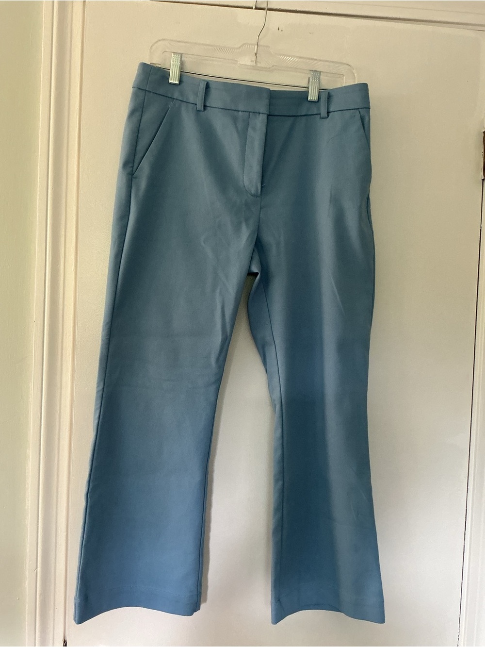 LOFT Light Blue Flare Pants